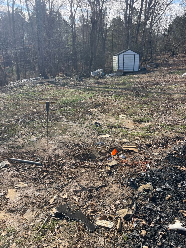 Pad, piers and foundation. for Maness Trucking & Excavation in Lexington, TN