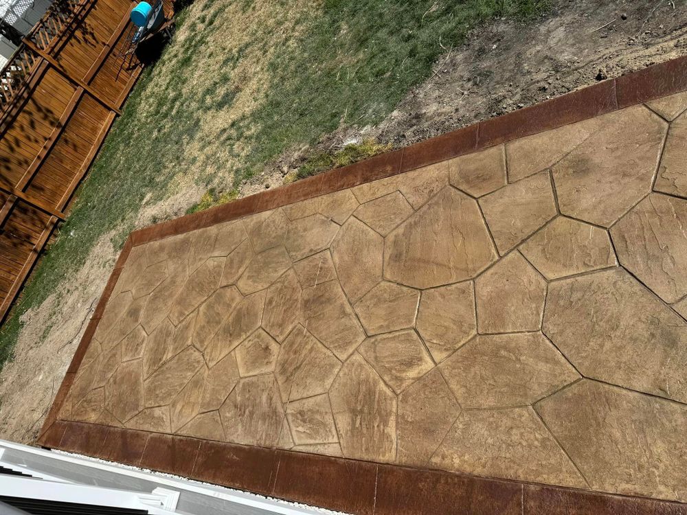 We offer stamped concrete installation to enhance your home's aesthetic appeal with customizable patterns and designs, providing a durable and cost-effective option for driveways, patios, and walkways. for Moat Concrete Construction in Westminster,  MD