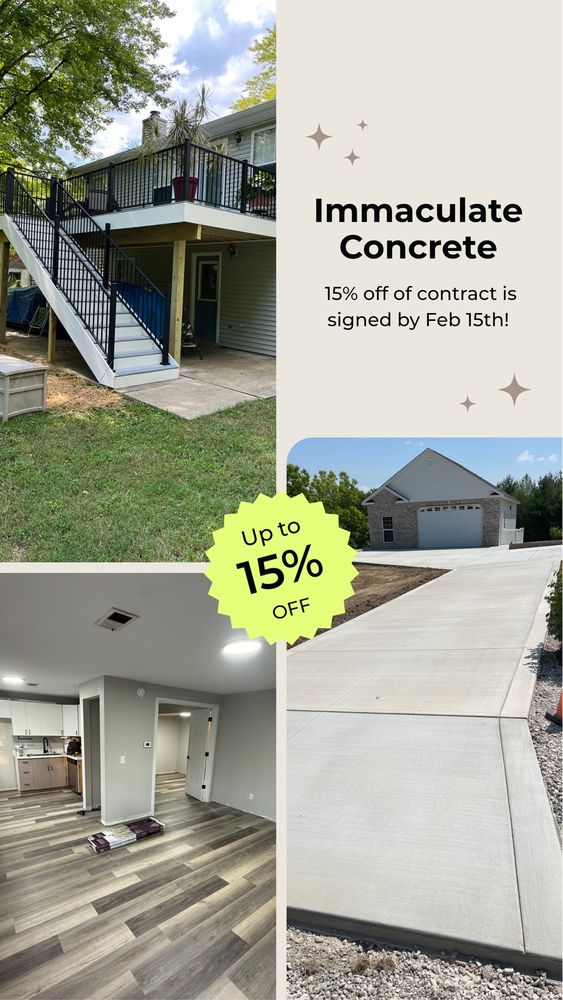 All Photos for Immaculate Concrete and Construction in Troy, IL