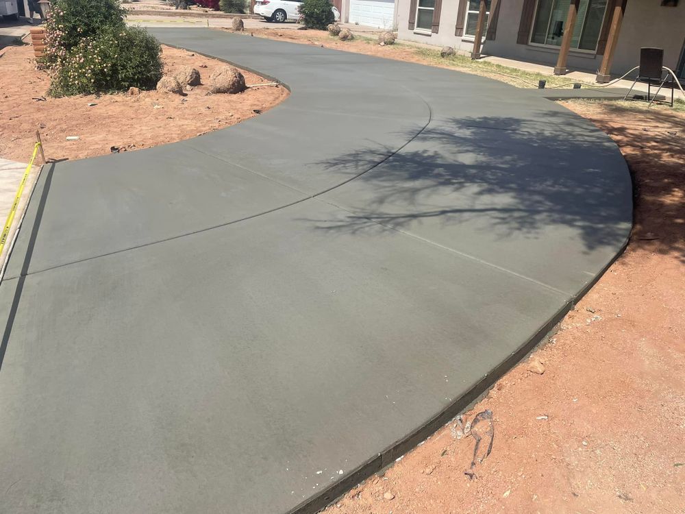 Our Concrete Slab Construction service offers durable and expertly crafted slabs, providing a strong foundation for your home projects. We ensure quality workmanship with attention to detail for lasting reliability. for Gaitan Custom Concrete LLC in Chandler, AZ