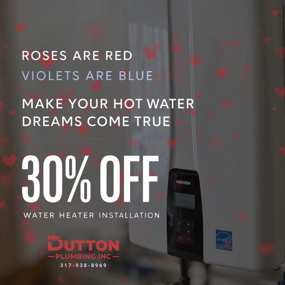 Water Heater & Tankless Water Heater Installation - Repair for Dutton Plumbing, Inc. in Indianapolis, IN