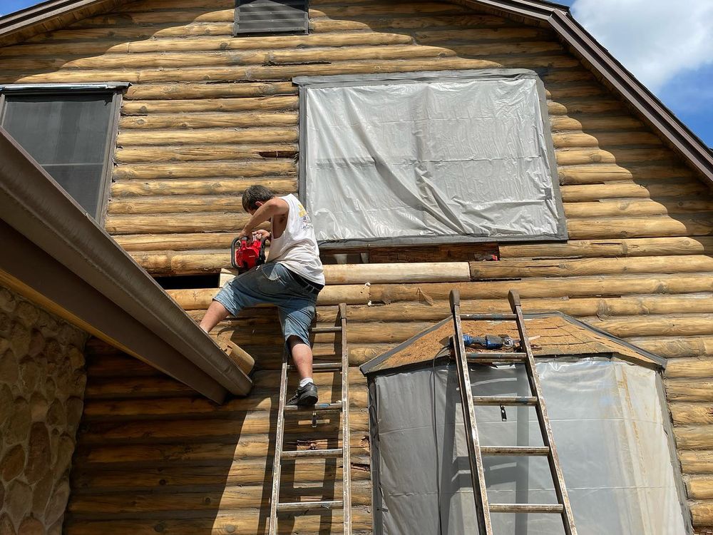 Renovations for Master Log Home Restoration in Philadelphia, PA