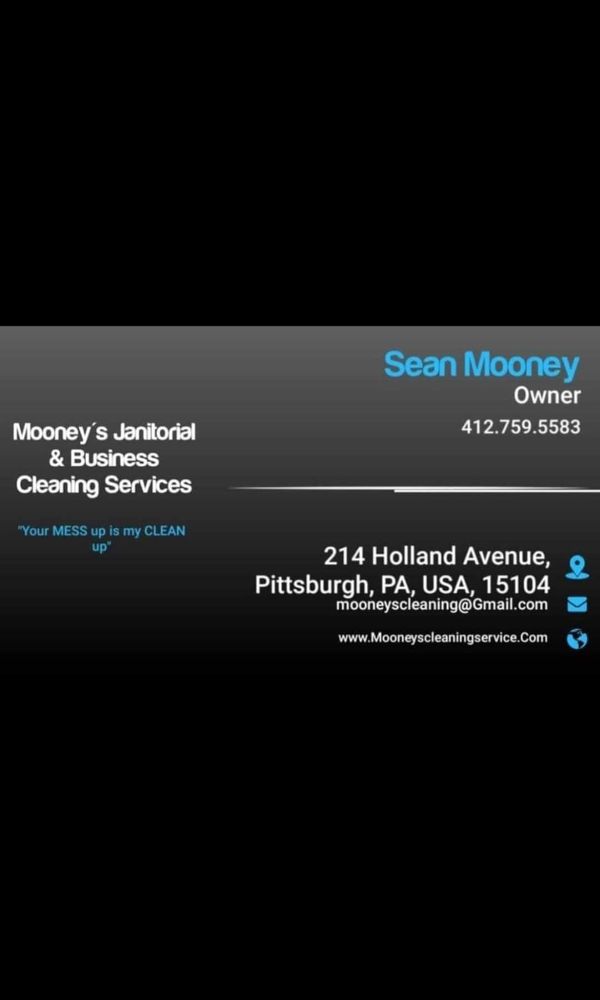 Commercial Cleaning for Mooney's Janitorial and Business Cleaning Service in Pittsburgh, PA