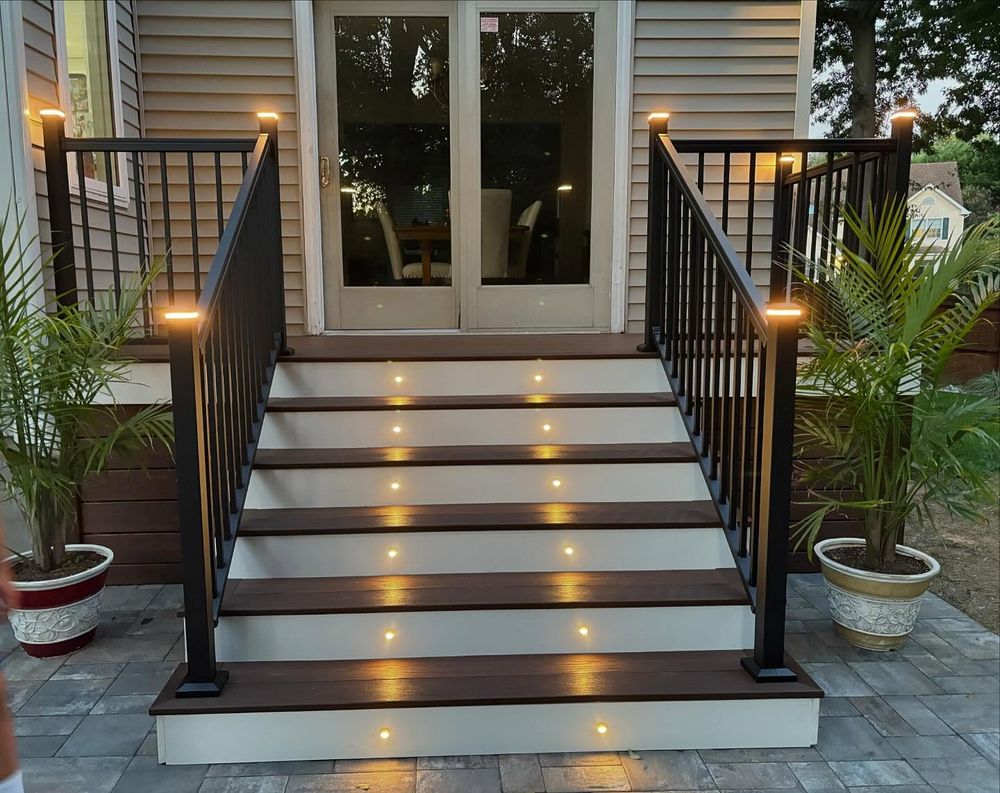 Transform your outdoor space with our expert Deck Railing and Stairs service. We offer precision installation using high-quality materials for safety and style enhancements that complement any home design. for Decks by Ryan, LLC in Freehold, NJ