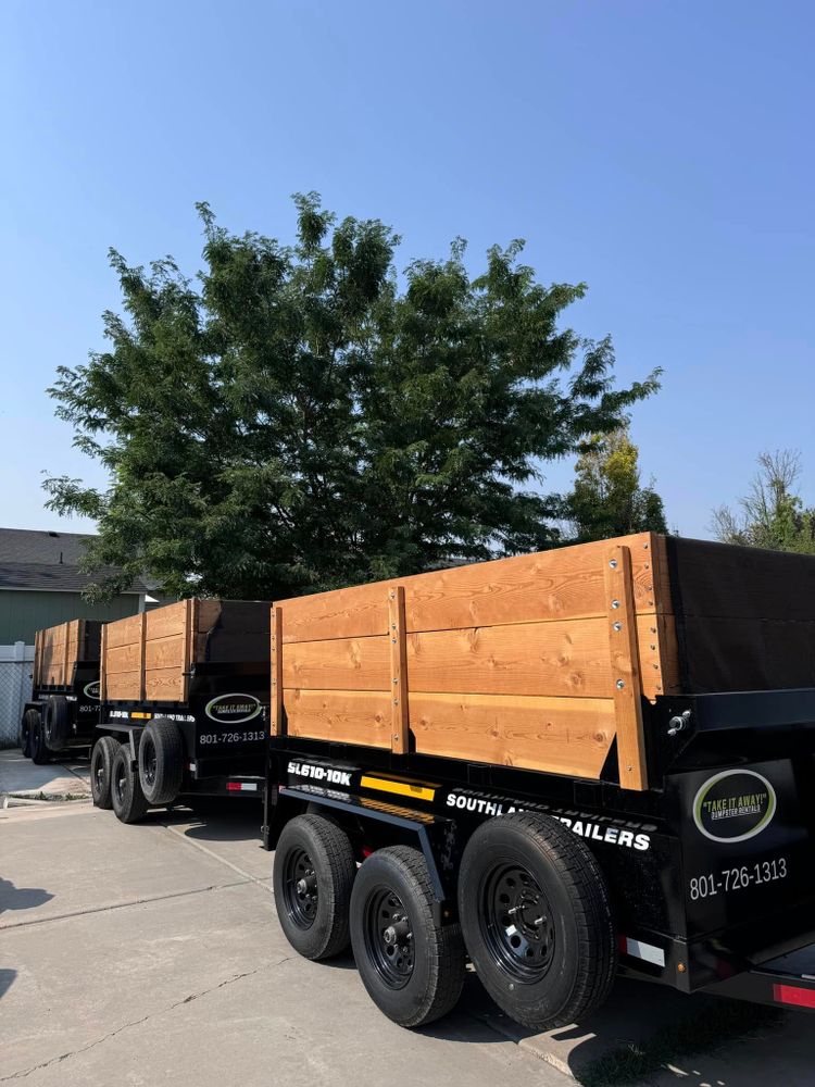 Dumpster Rental for Take It Away Dumpster Rentals in Roy, UT