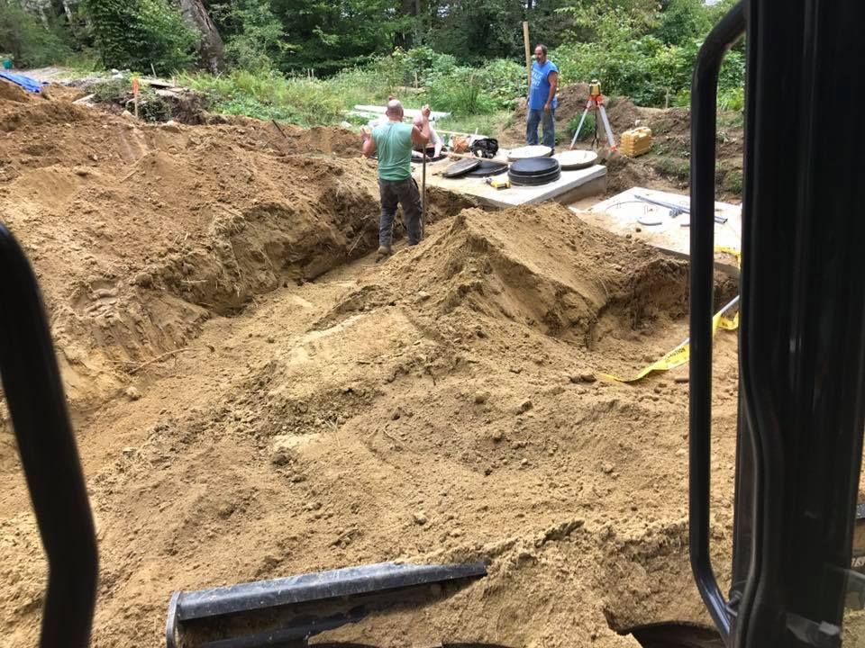Excavating Company for CM Smith Trucking in Townsend, MA