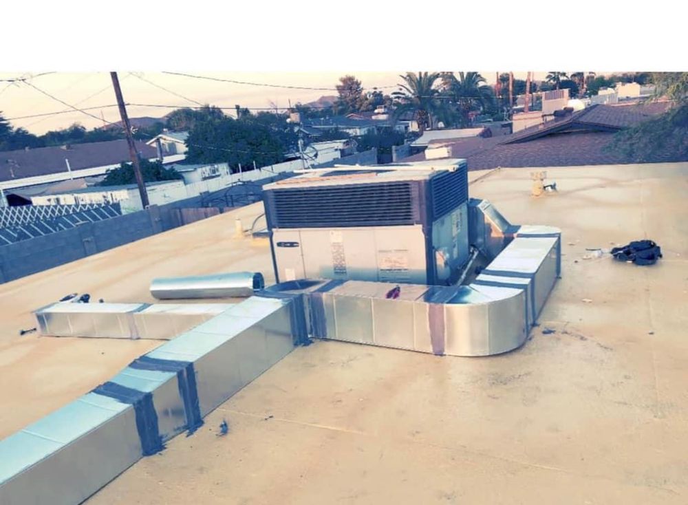 Our Ductwork Design and Installation service ensures efficient airflow throughout your home, enhancing comfort and energy efficiency by tailoring solutions to meet your unique layout and heating or cooling needs. for Freddy Air Heating & Cooling in Mesa, AZ