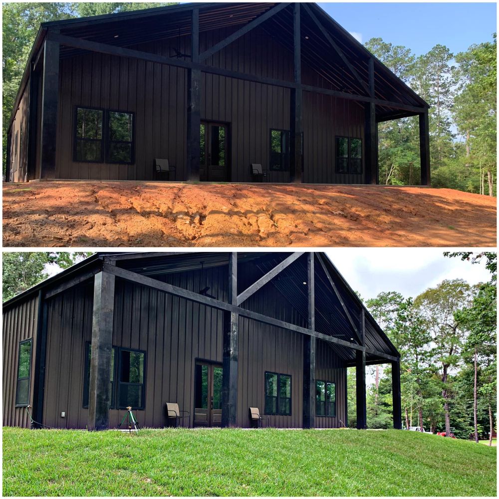 Transform your outdoor space with our sod installation service. Our expert team will carefully lay fresh, healthy sod to create a lush green lawn. Upgrade your landscape with mulch installation today! for JT’s Landscaping in Tyler County, TX