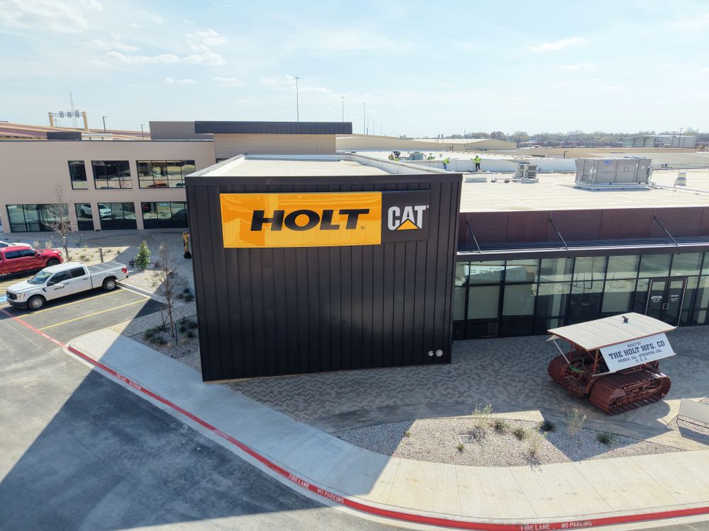 Holt Cat Irving for Triple R Custom Metal Roofing in Fort Worth, TX