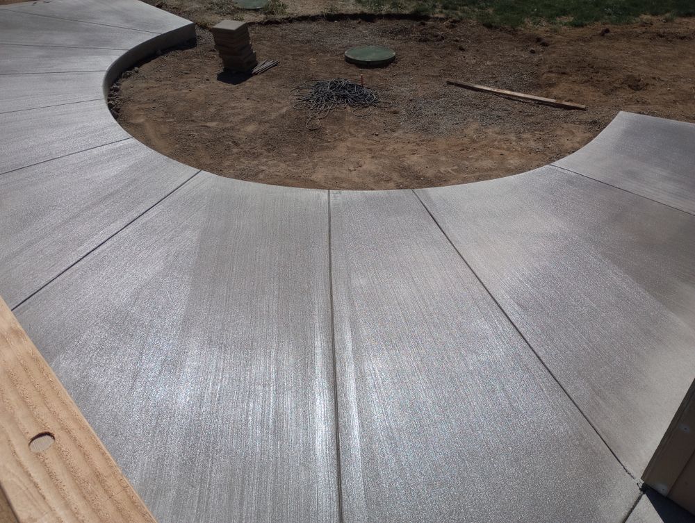 Patios for Richardson Restoration and Concrete in Ellensburg, WA