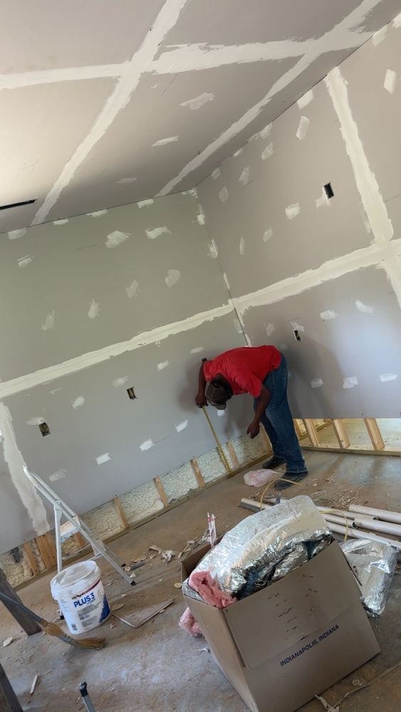 Our Drywall Repair and Restoration service expertly addresses cracks, holes, and water damage to ensure your walls are seamlessly restored, revitalized with a flawless finish that enhances your home's aesthetic appeal. for R&C Construction/Lawn Care Services in Bertrand, MO