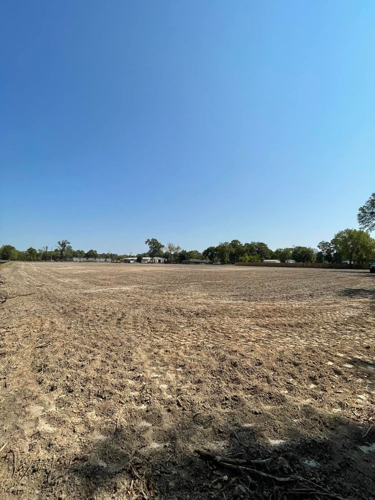 Excavating for Deriso Construction in Huffman, TX