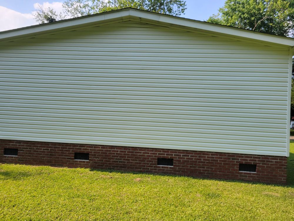 In addition to our lawn care services, we also offer other pressure washing services to help you maintain the cleanliness of your home's exterior surfaces, ensuring a well-kept property overall. for Just Mow and Go Lawn Service in New Bern, NC