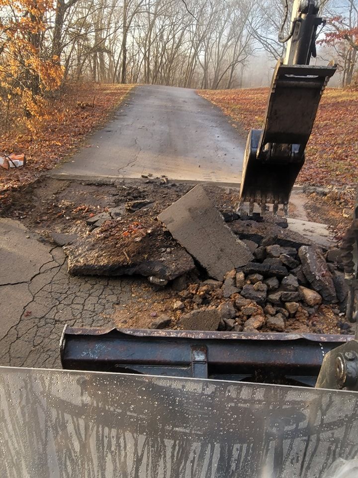 Excavating for S & K Excavation LLC in Bonne Terre, MO