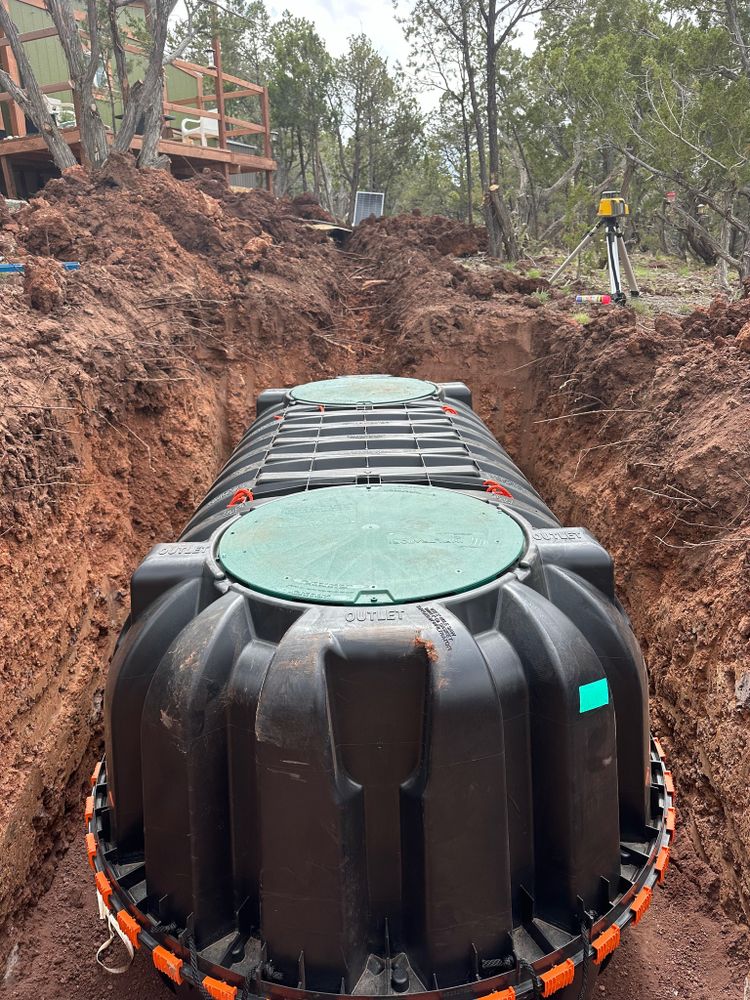 Our expert septic tank installation ensures efficient waste management while keeping your property intact. Discover seamless integration with our excavation services, improving home value without inflating driveway cost. for S&D Excavations in Ash Fork, AZ