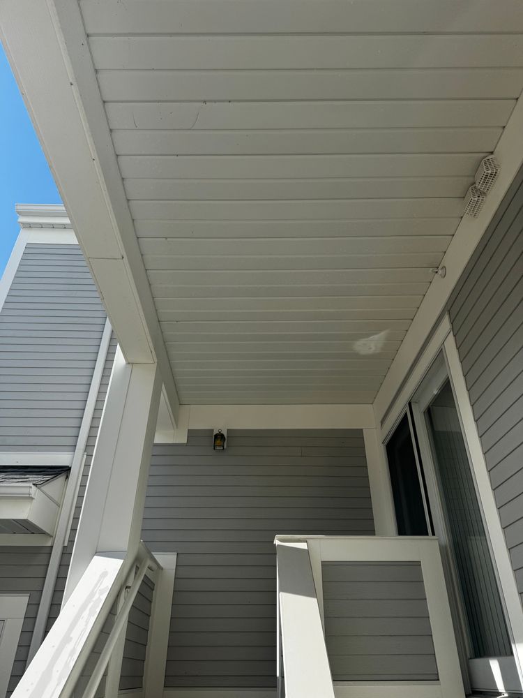 Exterior painting for Erie Builders & Construction in Sandusky, OH