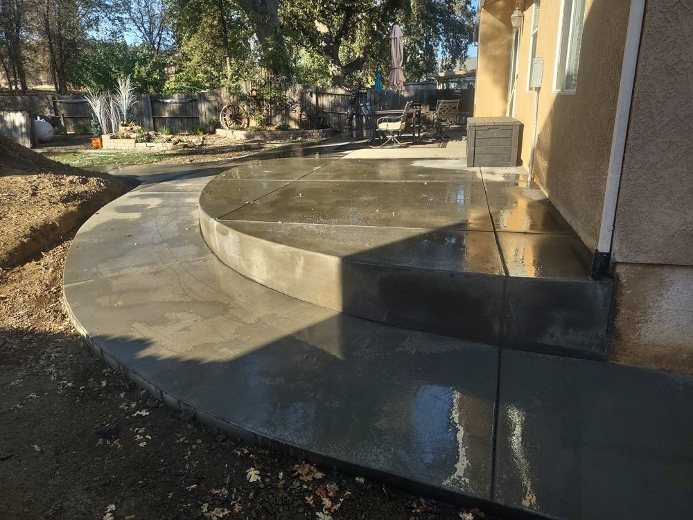 Concrete for Austin LoBue Construction in Cottonwood, CA