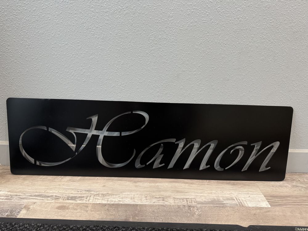 Small CNC Plasma Cut Signs for Mojo Welding & Fabrication in Broken Arrow, OK