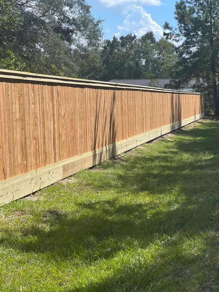 Fence for Silver Mines Landscape & Construction, LLC. in Houston, TX