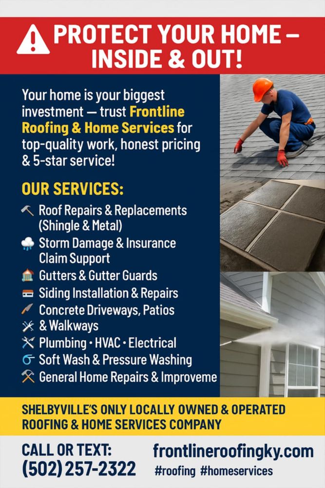 Other Services for Frontline Roofing & Home Services in Shelbyville, KY