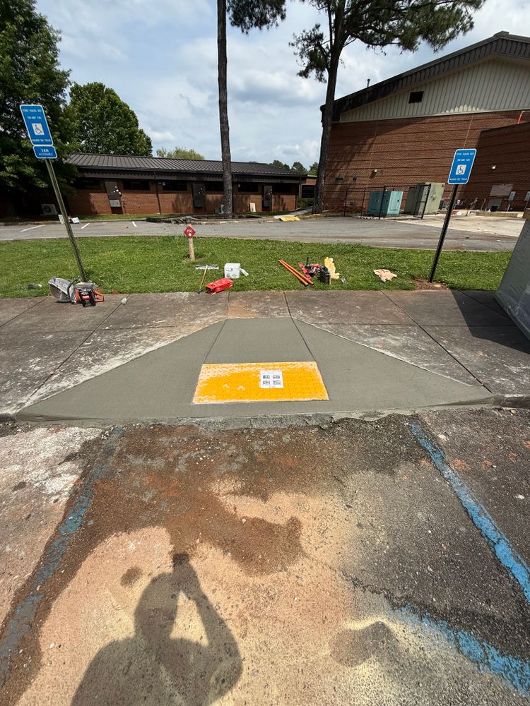 Our Concrete Repair service restores the beauty and strength of your concrete surfaces, addressing cracks, wear, and damage to enhance durability and maintain the aesthetic appeal of your home. for 360 Grading and Concrete in Bremen, GA