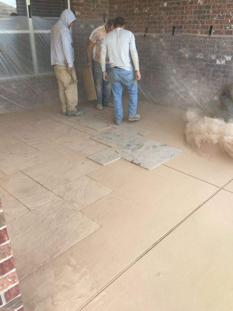 Patios for Texas Curb N Borders in Houston, TX