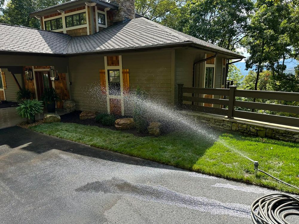 Our irrigation systems ensure efficient water distribution to your landscape, promoting healthy plant growth and reducing water wastage, all tailored to meet the specific needs of your garden. for Brixton’s Lawn Care in Wilkesboro, NC
