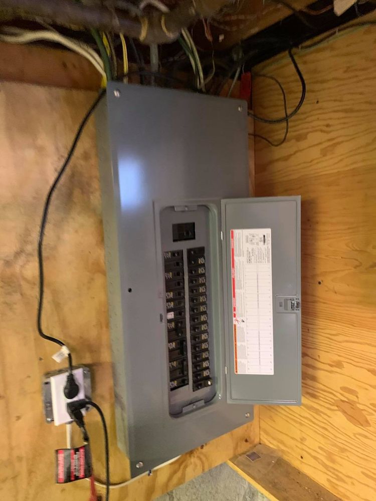 Nick is also a licensed Electrician specializing in the installation of on demand and portable generator systems as well as 100, 200 and 400 amp electrical service breaker panel board upgrades. for LMA Home Improvement in Ashby, MA