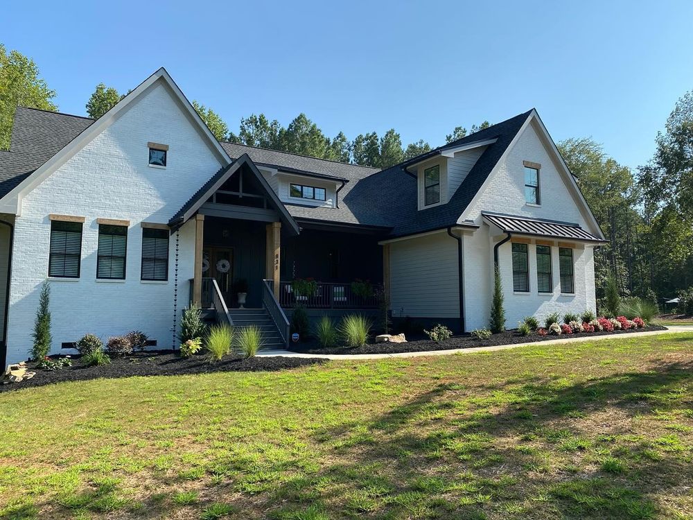 Mulching for America's Top Pick Lawn & Landscaping in Gastonia, NC