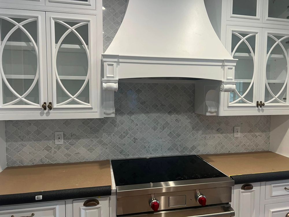 Tiling for Novo Tile Co. in Lillington, NC