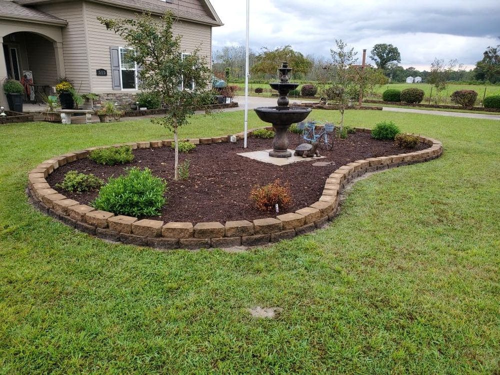 Mowing for All in One Landscaping in Jacksonville, NC