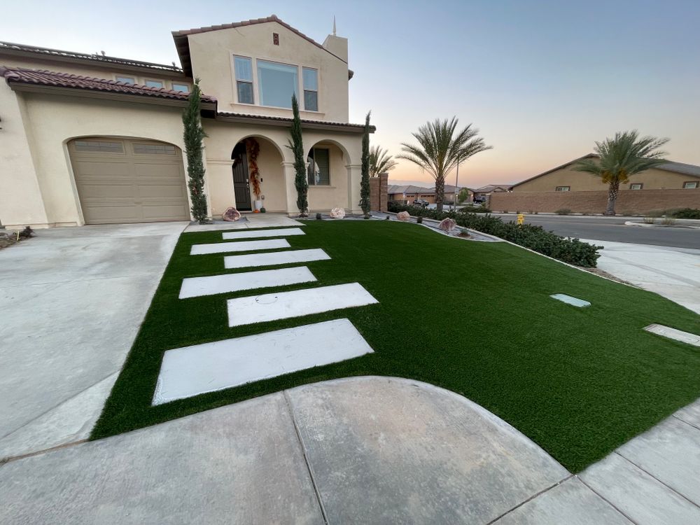 Concrete for Aidan Jade Landscaping in Riverside County, CA