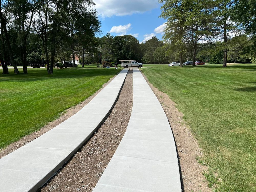 experience top-notch apron and driveway solutions with our expert concrete slab construction services, enhancing durability and aesthetics for your home while ensuring long-lasting performance tailored to meet your specific needs. for Johnsons Custom Creations in Milaca, MN