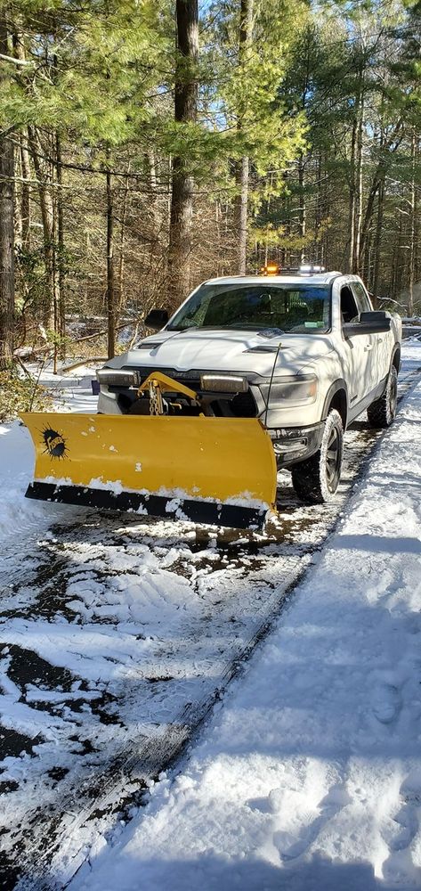 Our Snow Plowing service ensures safe, accessible driveways and walkways throughout the winter by using efficient equipment and prompt, reliable service to keep your property clear of snow and ice. for Kalthoff Home Improvement in Parksville, NY