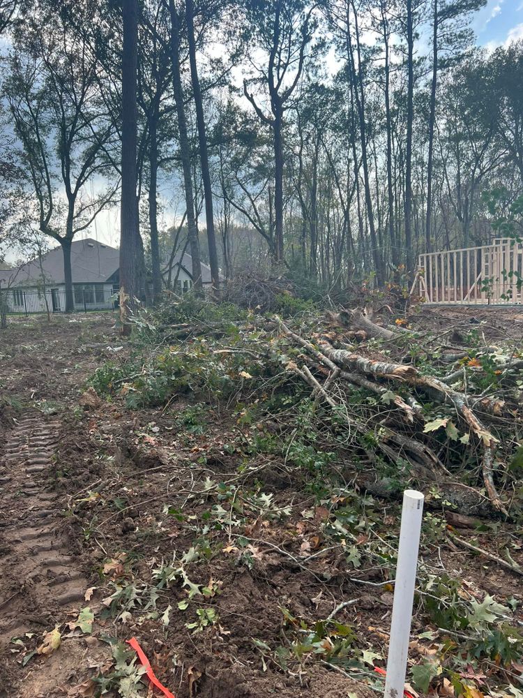 Our Lot Clearing service efficiently prepares your property for new construction by removing trees, debris, and obstacles, ensuring a clean start for your project while enhancing safety and environmental compliance. for 1.Master Construcion Services in Houston, TX