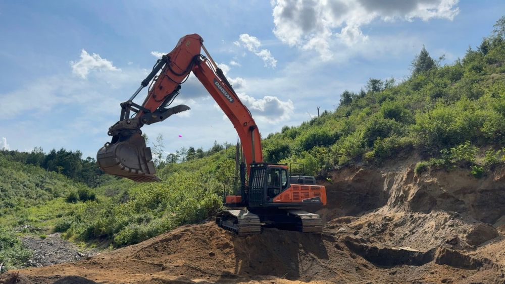 Excavation for Gardner Road Company in Winn, ME