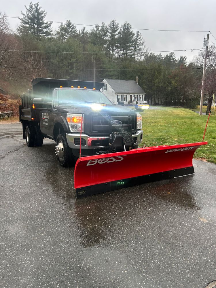 Our snow removal service ensures a clear, safe driveway and walkways during winter, providing peace of mind and maintaining access to your home without the hassle. Enjoy reliable snow removal today! for Harper’s Landscaping & Mowing in Ware, MA