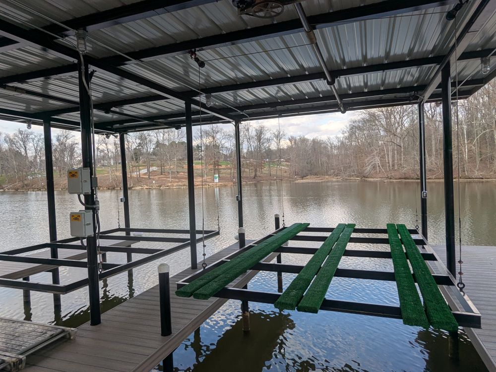 Killen al boat pier for C&L Electric in Killen, AL