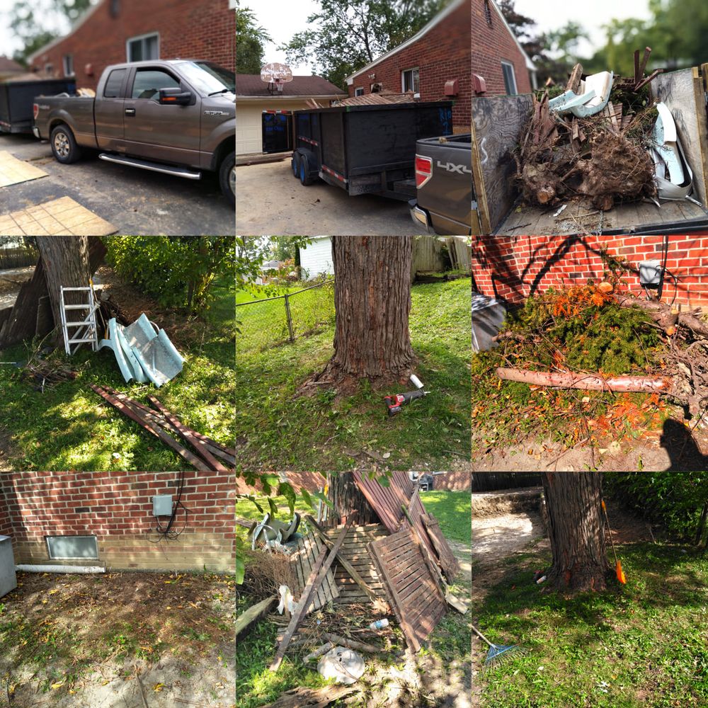 Yard for Blue Eagle Junk Removal in Oakland County, MI