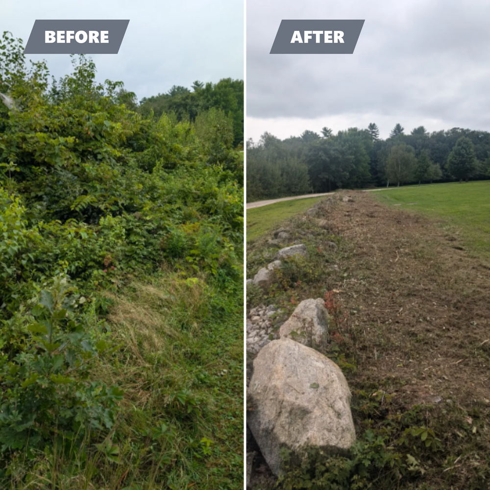 Brush Mowing And Forestry Mulching for Krahn Excavation in Oxford County, ME