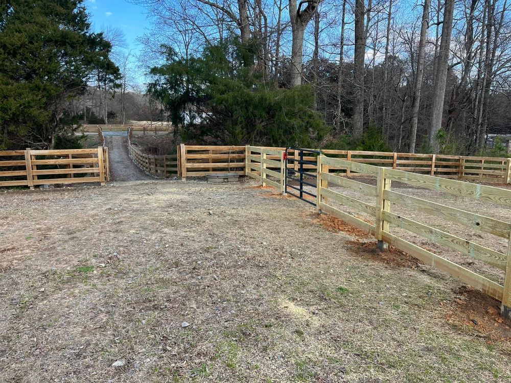 Enhance your home's security and aesthetics with our professional gate installation and repair service, ensuring durable solutions that blend seamlessly with your property's landscape for long-lasting satisfaction. for Browns' Fencing & Equipment in Fairmount, GA