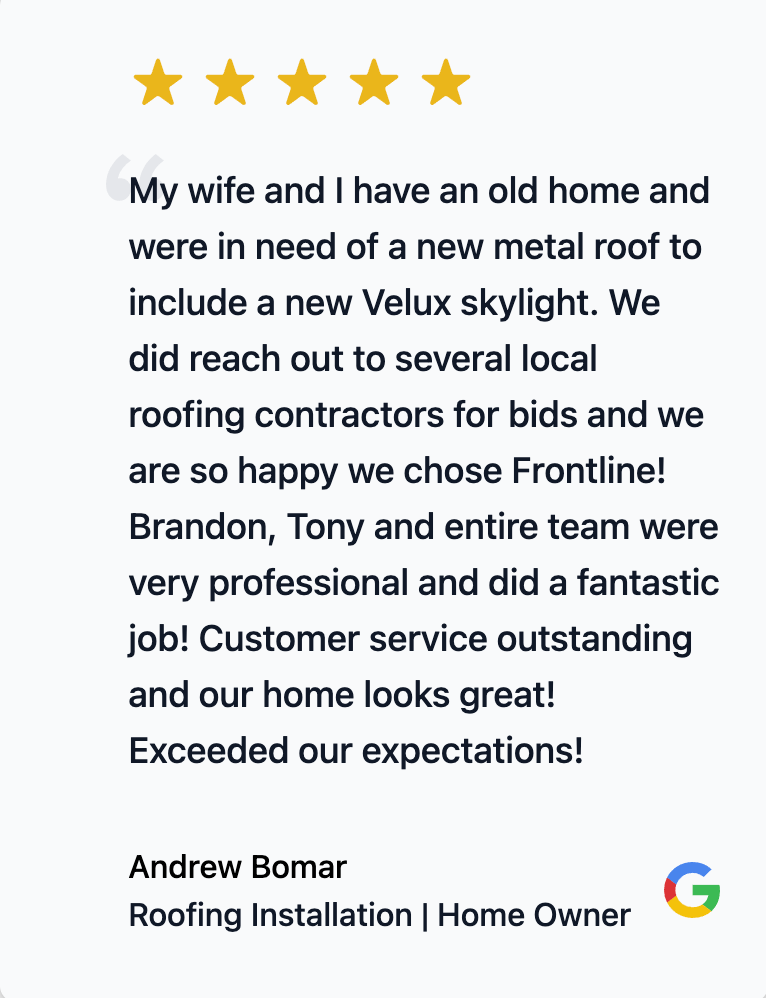 Other Services for Frontline Roofing & Home Services in Shelbyville, KY