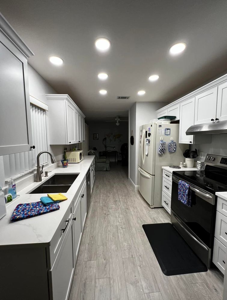 Transform your kitchen with our expert refinishing service that revitalizes cabinets and surfaces without the cost of full replacement—delivering a fresh look and feel efficiently and affordably for homeowners. for KCC Painting, Inc. in Daytona Beach, FL