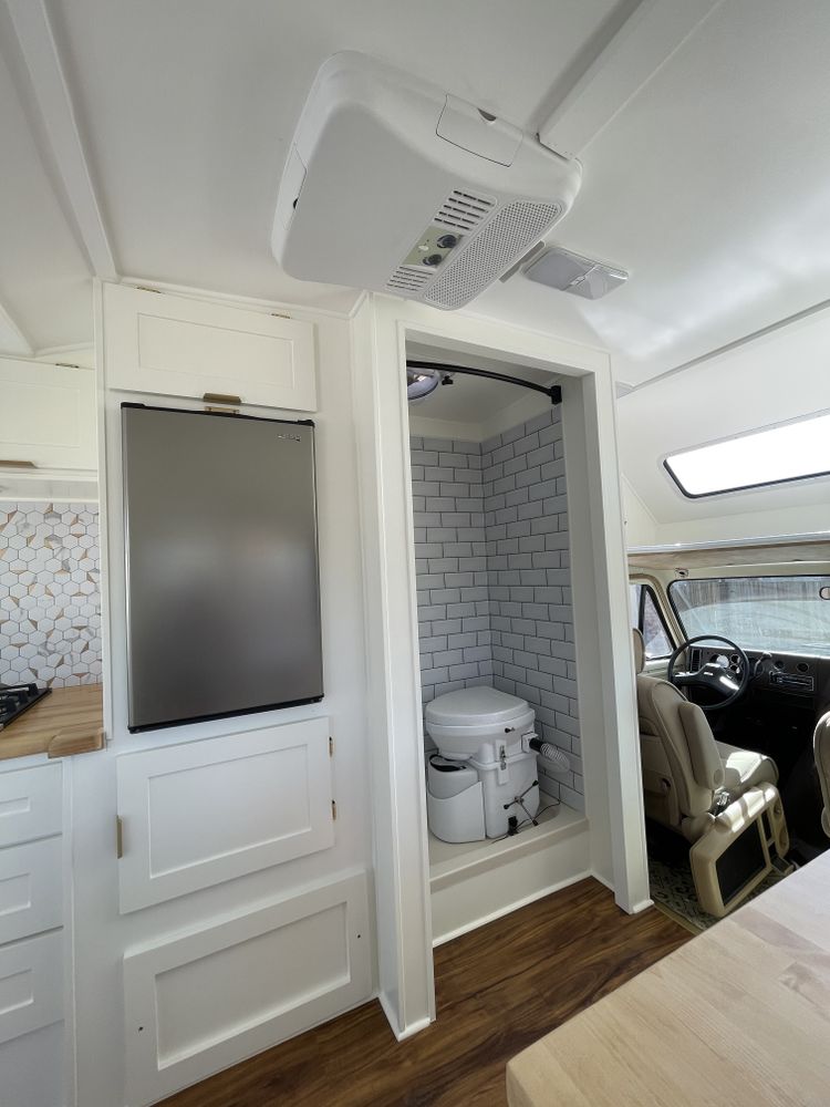 1987 Chevy Winnebago Class C for Mauka to Makai RV Renovations in Los Angeles, CA