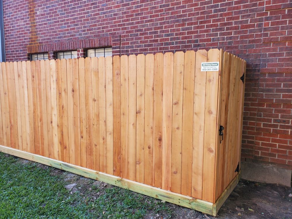 Mr. B and Mr. Karveri Project for EB Privacy Fences & Remodel LLC in Katy, TX