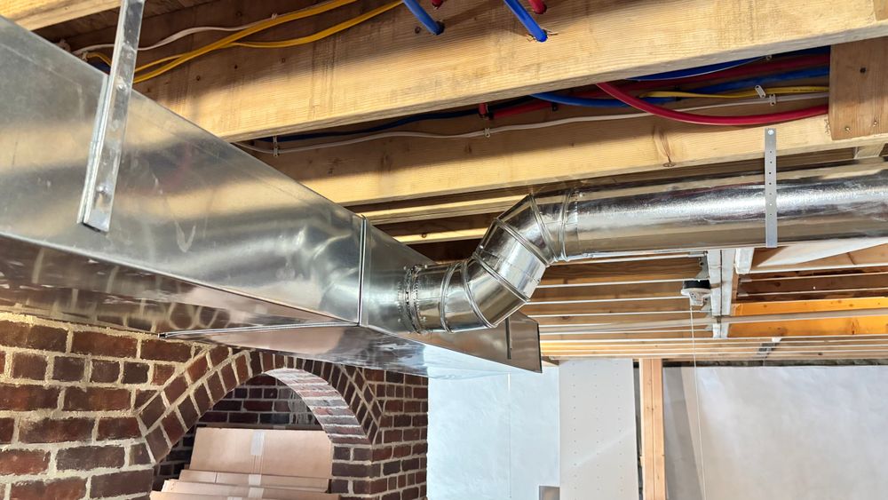 Duct work install for Thomas Enterprise Group  in Wintersville, OH