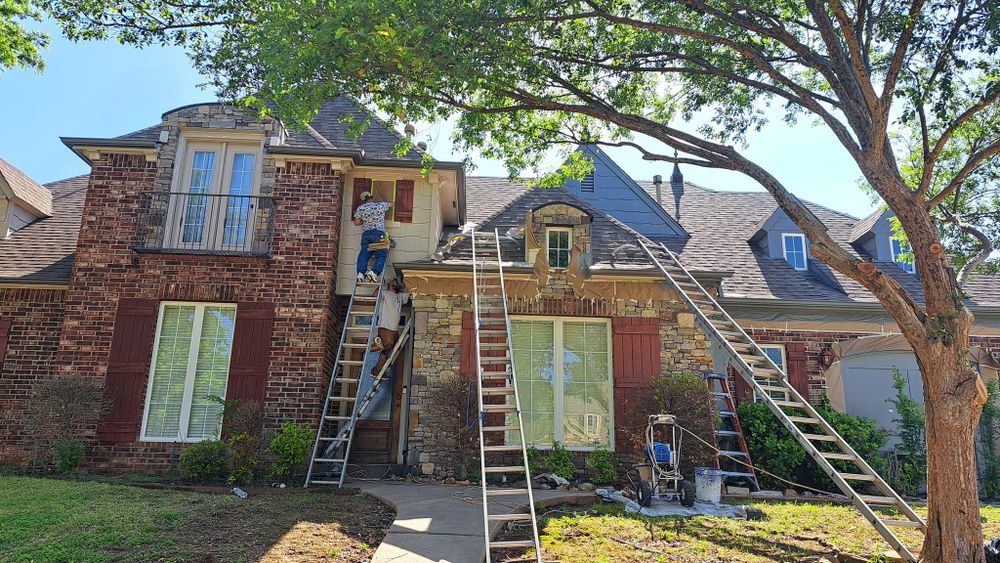 Exterior Painting for ANC custom painting LLC in Broken Arrow, Oklahoma