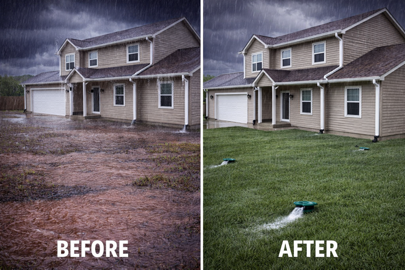 Our Drainage System Install & Repair service ensures efficient water management by preventing basement flooding and foundation damage. We provide customized solutions to protect your home from excess moisture and improve overall drainage. for ABC Service Company, LLC in Virginia Beach, VA