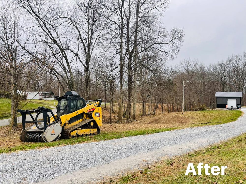 Our Roadbeds service provides homeowners with expertly prepared foundations for driveways and access roads, ensuring durability and stability through precise grading and compaction techniques tailored to your specific project needs. for Mountain Land Services LLC. in Oneida, TN