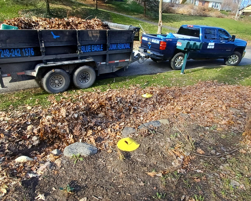 Haul Away for Blue Eagle Junk Removal in Oakland County, MI